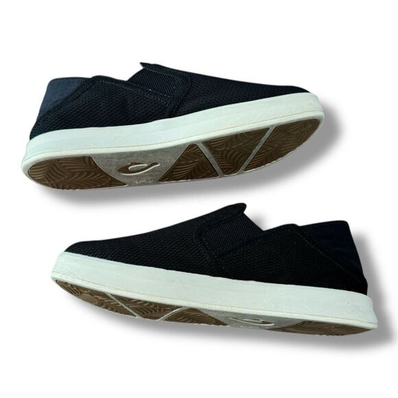 Olukai Ki'ihele Slip-On Sneakers Comfort Shoes Black Lightweight Women’s Size 8 - Picture 6 of 8